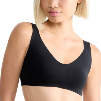 Sloggi Bh 2P ZERO Feel 2 0 Bralette C2P Sort Small Dame