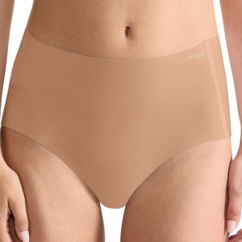 Sloggi Trusser 2P ZERO Feel 2 0 High Waist Brief C2P Beige Small Dame