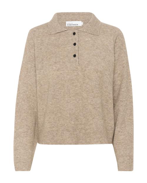 KAREN BY SIMONSEN Pullover 'Noabelle'  lysebrun