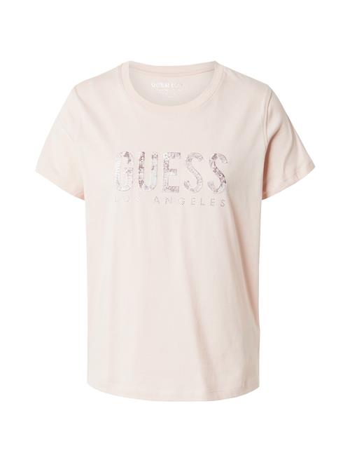 GUESS Shirts 'PYTHON'  pudder / gammelrosa / transparent