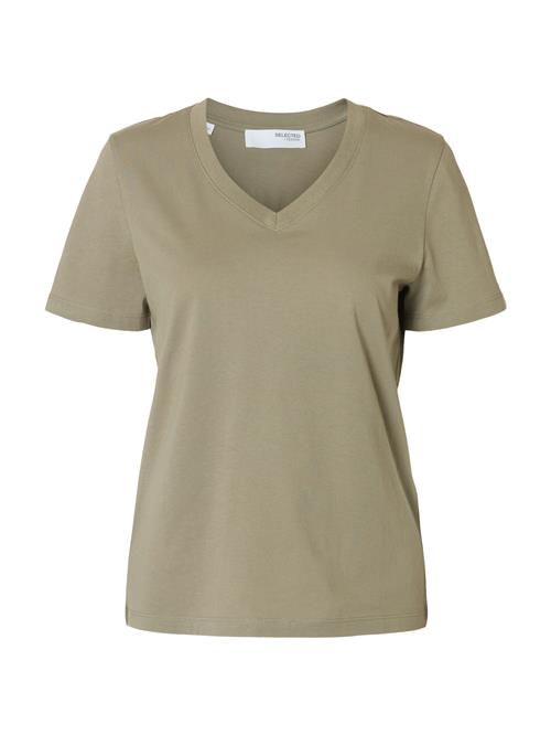 SELECTED FEMME Shirts 'SLFESSENTIAL'  grå