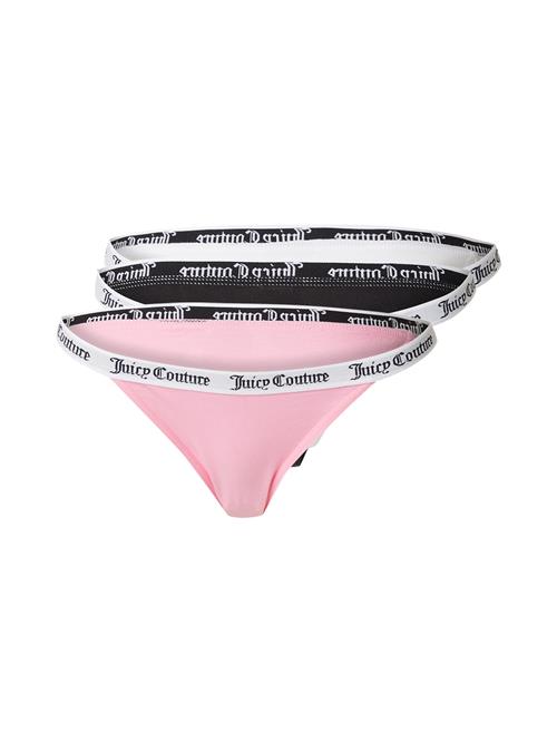 Juicy Couture Slip 'DIDDY'  lyserød / sort / hvid