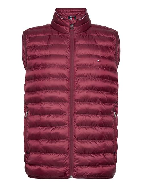 Packable Recycled Vest Tommy Hilfiger Burgundy