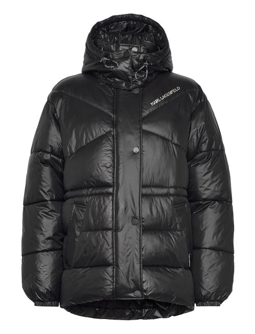 Karl Lagerfeld Puffer Jacket Karl Lagerfeld Black