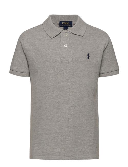 Ralph Lauren Kids The Iconic Mesh Polo Shirt Ralph Lauren Kids Grey