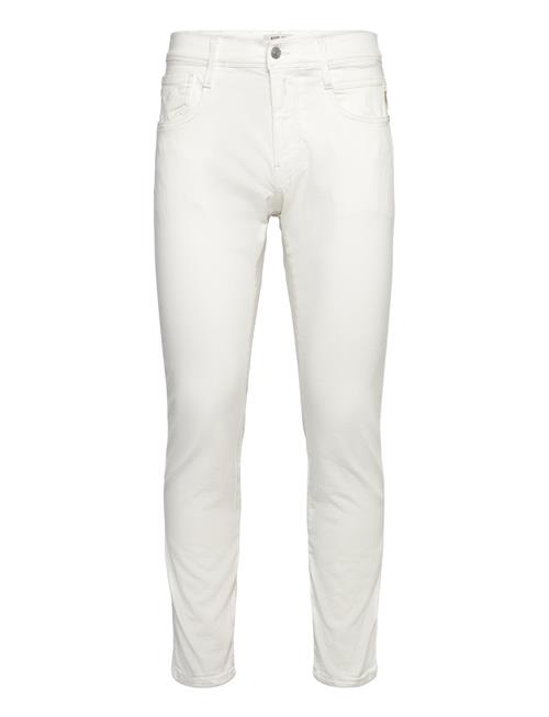 Anbass Trousers Slim Hyperflex Colour Xlite Replay White