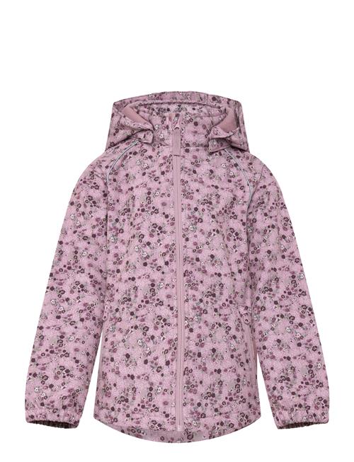 name it Nkfalfa08 Softshell Jacket Flower1 Fo Name It Pink