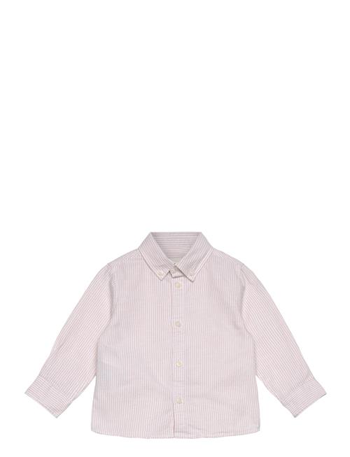 Mango Oxford Cotton Shirt Mango Pink