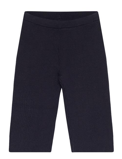 Mango Ribbed Trousers Mango Navy