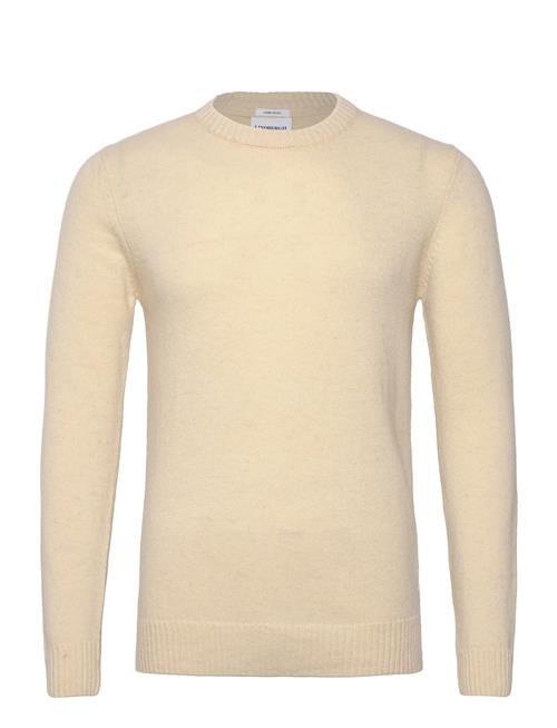 Lambswool O-Neck Knit Lindbergh Cream