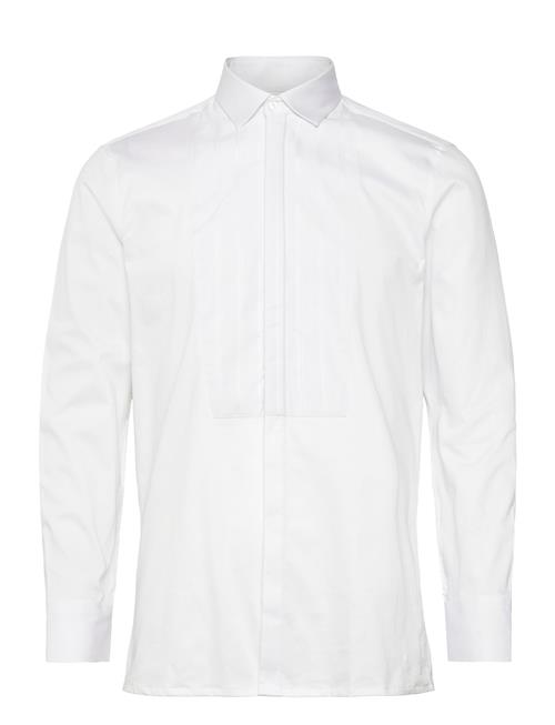 Lindbergh Straight Cut Tuxedo Shirt L/S Lindbergh White