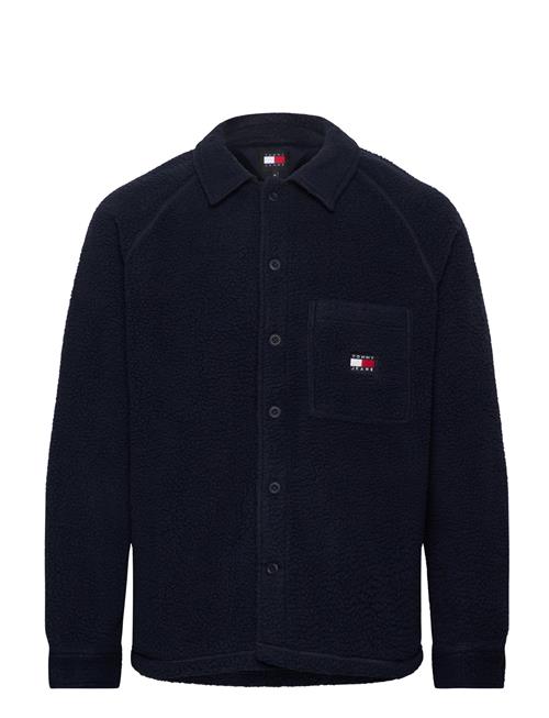 Tjm Xs Badge Teddy Overshirt Tommy Jeans Navy