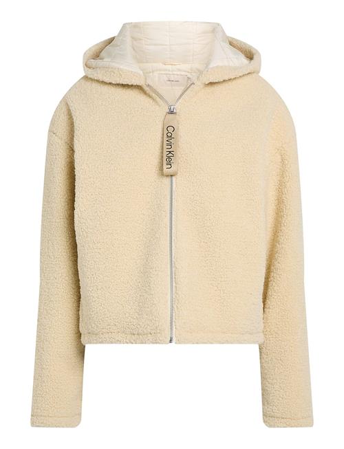 Sherpa Jacket Calvin Klein Jeans Cream