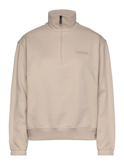 Napapijri Bisez Half-Zip Sweatshirt Napapijri Beige