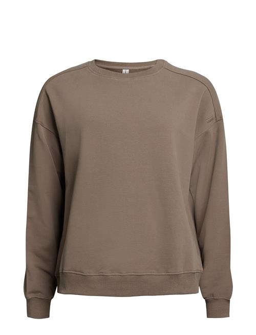 Ilona Easy Sweatshirt Brushed Rethinkit Studios Brown