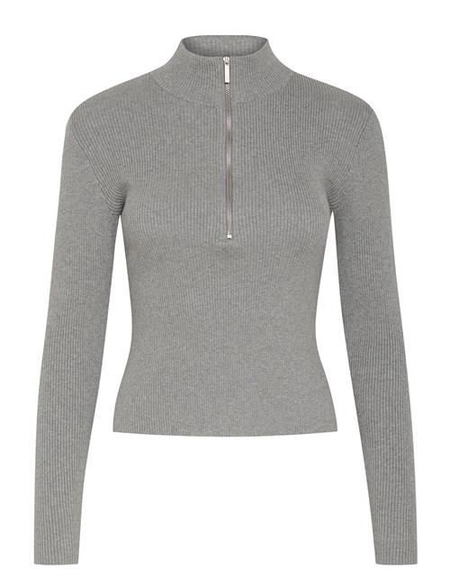 Gestuz Yasmiagz Zipper Pullover Gestuz Grey