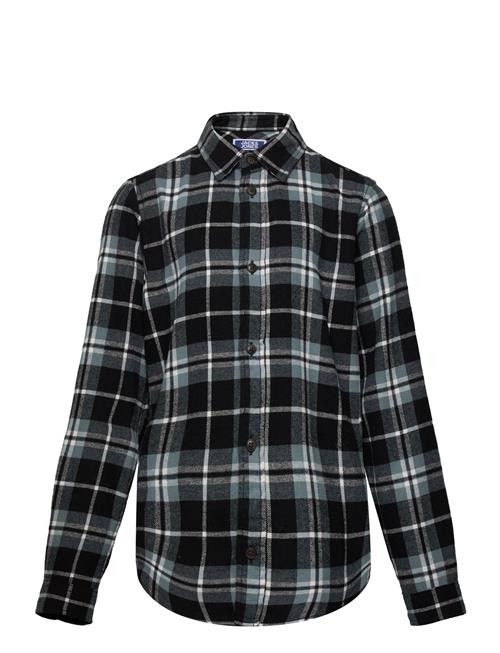 Jack & Jones Jjjoshua Fall Flannel Shirt Ls Jnr Jack & J S Blue