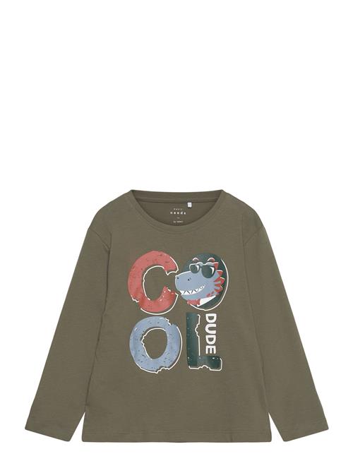 Nmmvagno Ls Loose Top Name It Khaki