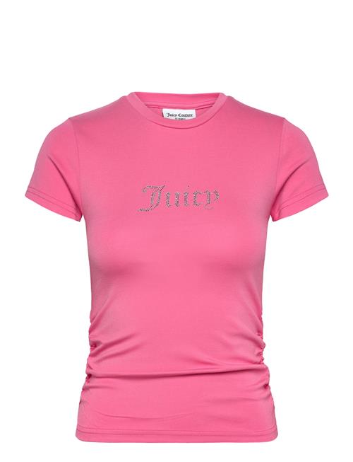 Dot Ruched Tee Juicy Couture Pink