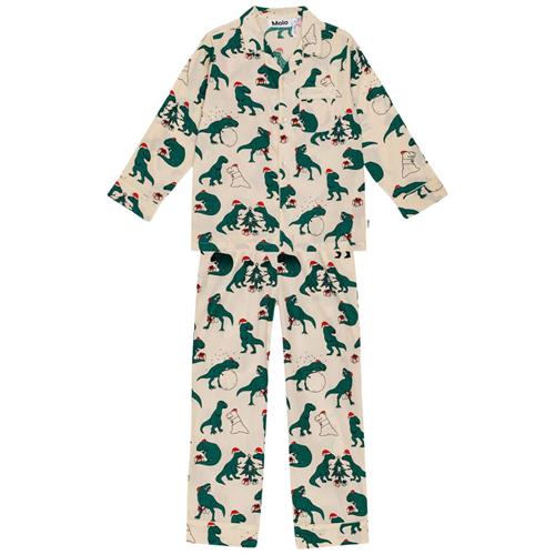 Molo GOTS Lex Pyjamas Dino Dreams | Beige | 92 cm