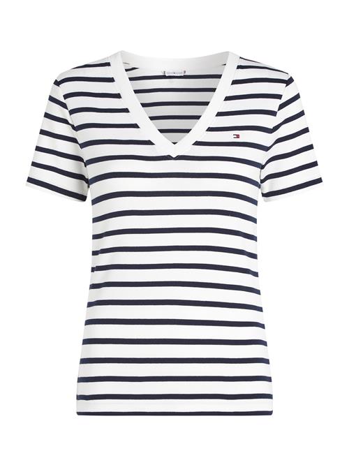 Se TOMMY HILFIGER Shirts 'Cody'  navy / hvid ved About You