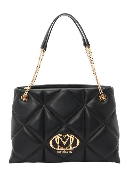 Love Moschino Skuldertaske  guld / sort