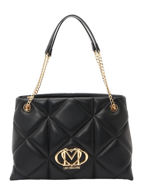 Love Moschino Skuldertaske  guld / sort