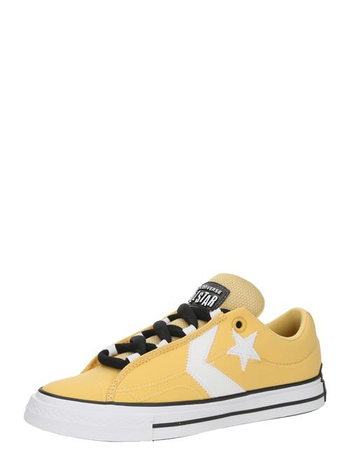 CONVERSE Sneaker low 'STAR PLAYER 76'  lemon / sort / hvid