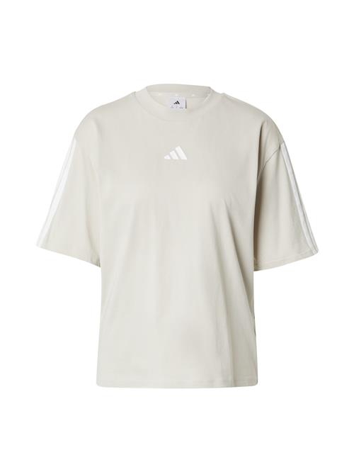 ADIDAS SPORTSWEAR Funktionsbluse  lysegrå / hvid