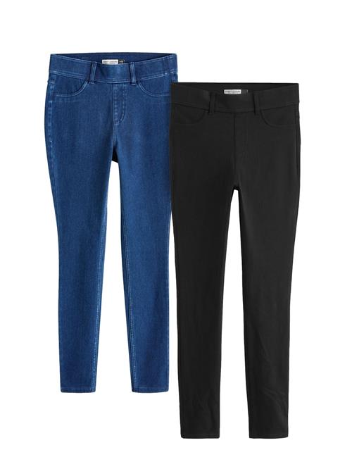 Next Jeggings  blå / sort