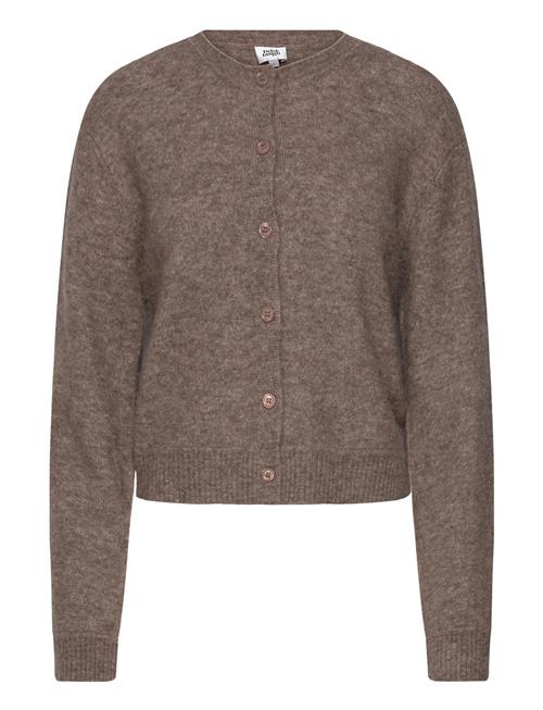 Se Filippa Knitted Cardigan Twist & Tango Brown ved Booztlet