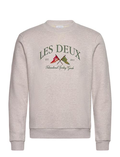 Les Deux Ivy League Sweatshirt Les Deux Cream