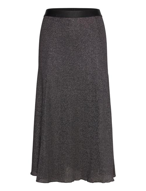 2X2 Lurex Saga Skirt Mads Nørgaard Black