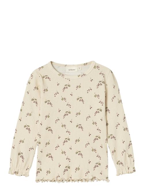 Lil'Atelier Nmfgio Bim Ls Slim Top Lil Lil'Atelier Cream