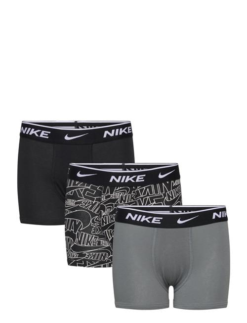 Nike Printed Everyday Cotton 3Pk Boxer Brief Nike Grey