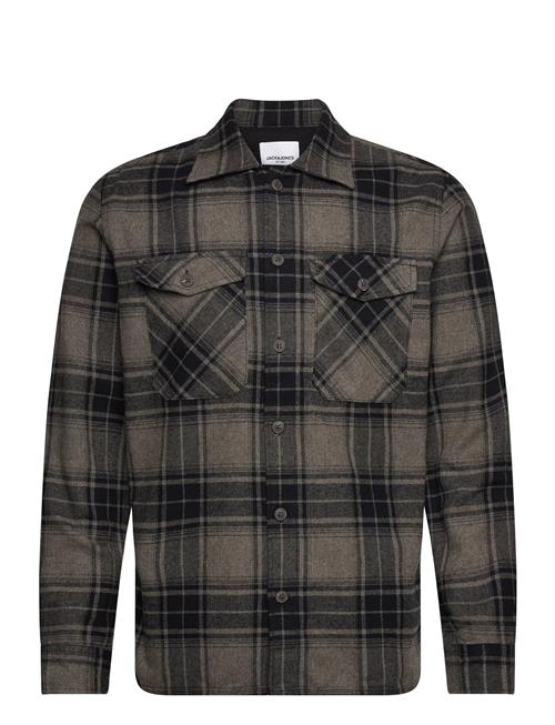 Jack & Jones Jjeeddie Overshirt Ls Noos Jack & J S Grey