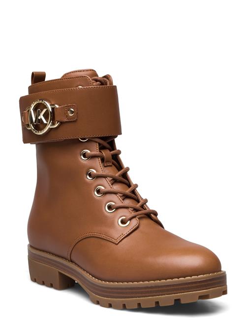 Rory Lace Up Bootie Michael Kors Brown