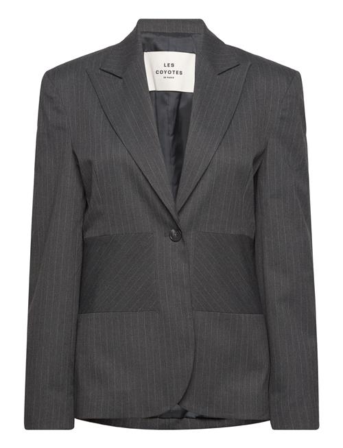 Hourglass Blazer Les Coyotes De Paris Grey