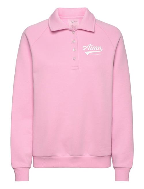 aim´n Pitch Polo Sweatshirt Aim´n Pink