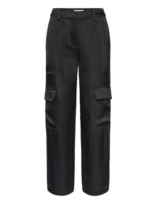 Michael Kors Satin Cargo Pant Michael Kors Black