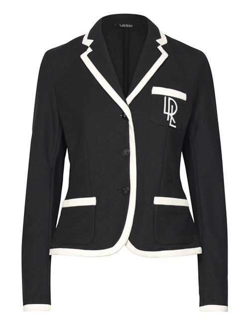 Lauren Ralph Lauren Two-T Stretch Cotton Piqué Blazer Lauren Ralph Lauren Black