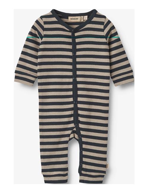 Wheat Jumpsuit L/S Bendji Wheat Navy