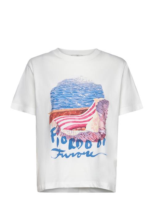 Se Scenery Print Ss T-Shirt GANT White ved Booztlet