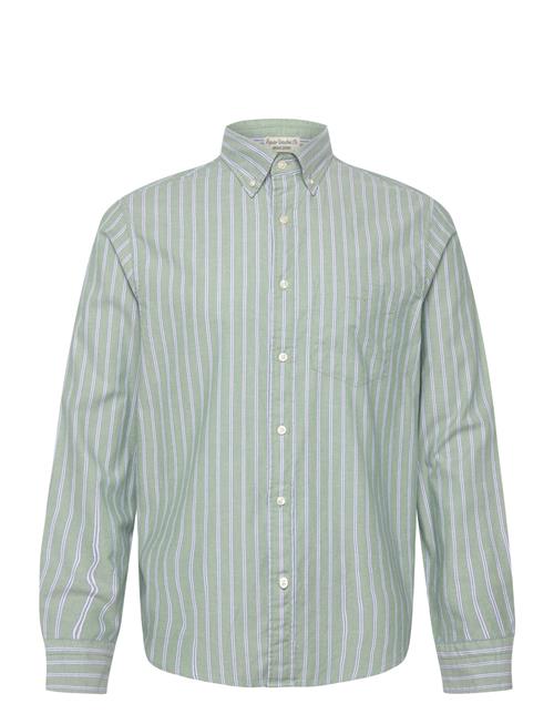 GANT Reg Archive Oxford Stripe Shirt GANT Green