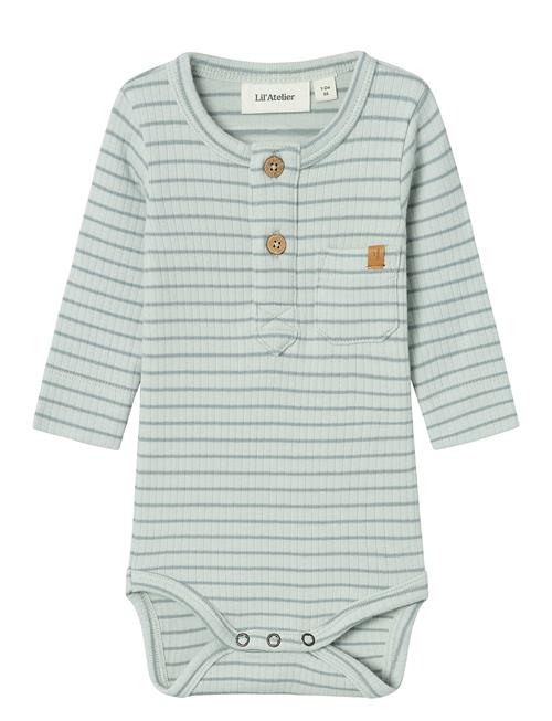 Lil'Atelier Nbmgio Bon Ls Slim Body Lil Lil'Atelier Green