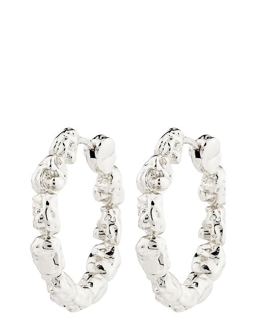 Pilgrim Tide Recycled Hoop Earrings Pilgrim Silver