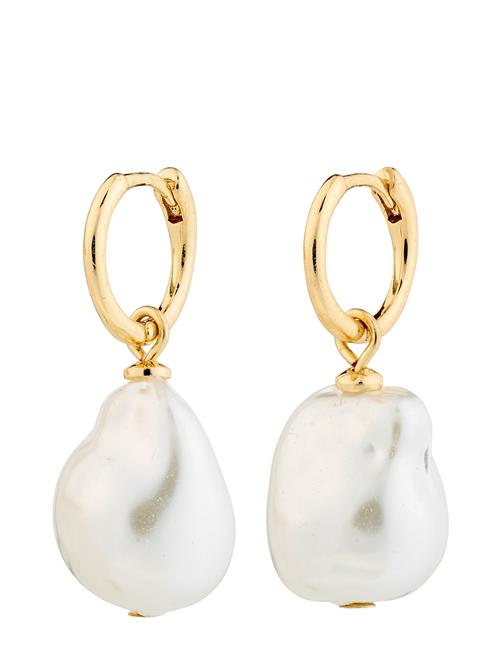 Pilgrim Sky Pearl Earrings Pilgrim Gold