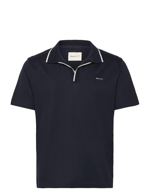 GANT Tipping Collar Polo GANT Navy