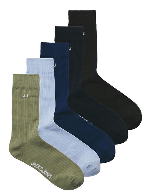 Jack & Jones Jacjj Solid Socks 5 Pack Jack & J S Blue