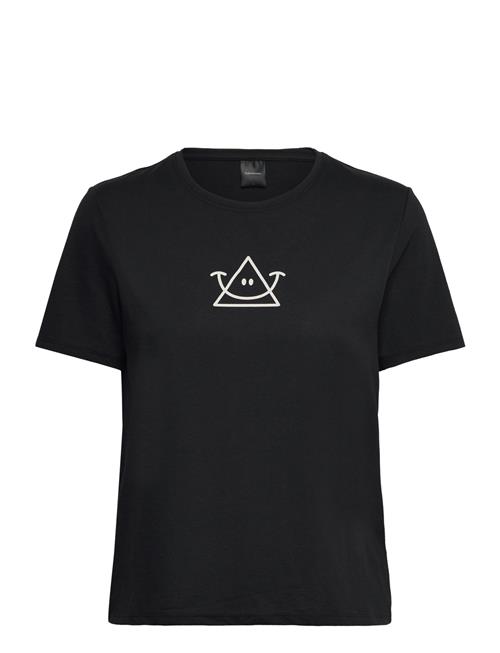 Peak Performance W Explore Graphic Tee Peak Performance Black